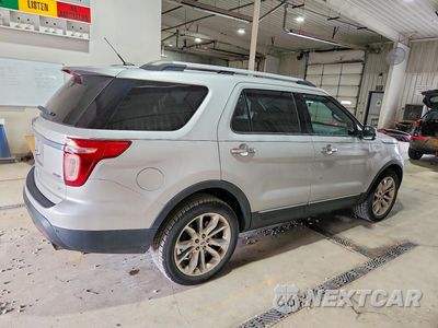 Trzecie zdjęcie samochodu z tyłu: 2014 FORD EXPLORER LIMITED VIN:1FM5K8F83EGC54453 - miniatura