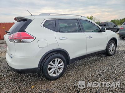 Trzecie zdjęcie samochodu z tyłu: 2014 NISSAN ROGUE SV VIN:5N1AT2MT6EC807958 - miniatura