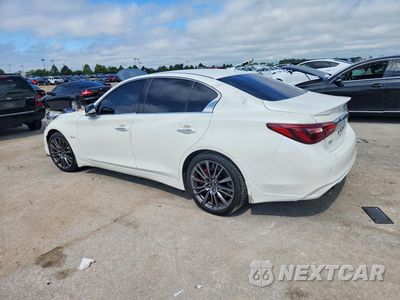 Drugie zdjęcie samochodu z przodu: 2019 INFINITI Q50 RED SPORT 400 VIN:JN1FV7AR0KM801043 - miniatura