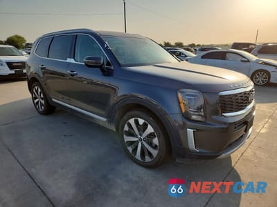 Czwarte zdjęcie samochodu z boku: 2022 KIA TELLURIDE S VIN:5XYP6DHC9NG242077 - miniatura