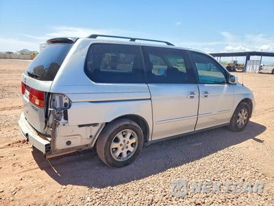 Trzecie zdjęcie samochodu z tyłu: 2004 HONDA ODYSSEY EX VIN:5FNRL18604B080341 - miniatura