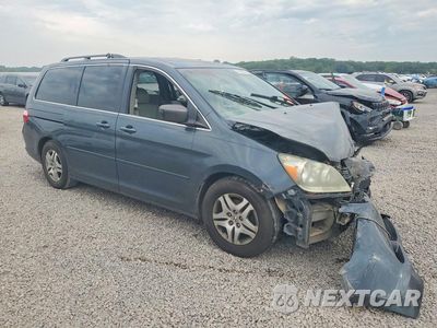 Czwarte zdjęcie samochodu z boku: 2005 HONDA ODYSSEY EXL VIN:5FNRL38725B091055 - miniatura
