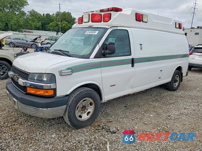 2011 CHEVROLET EXPRESS G3500 1GBZGUCL3B1185680 - główne zdjęcie licytacji z USA - miniatura