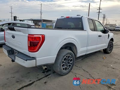 Trzecie zdjęcie samochodu z tyłu: 2023 FORD F150 VIN:1FTEX1CP6PKD00401 - miniatura