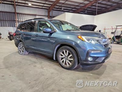 Czwarte zdjęcie samochodu z boku: 2019 HONDA PILOT EXL VIN:5FNYF5H58KB042516 - miniatura