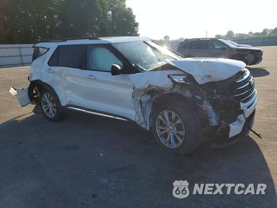 Czwarte zdjęcie samochodu z boku: 2020 FORD EXPLORER XLT VIN:1FMSK7DH1LGA76085 - miniatura