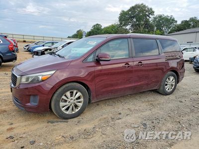 2016 KIA SEDONA LX KNDMB5C13G6105006 - główne zdjęcie licytacji z USA - miniatura