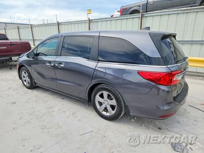 Drugie zdjęcie samochodu z przodu: 2018 HONDA ODYSSEY EX VIN:5FNRL6H50JB033178 - miniatura