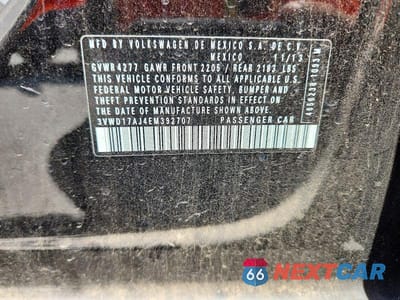 Zdjęcie 15 z 15 samochodu: 2014 VOLKSWAGEN JETTA SE VIN:3VWD17AJ4EM392707 - miniatura