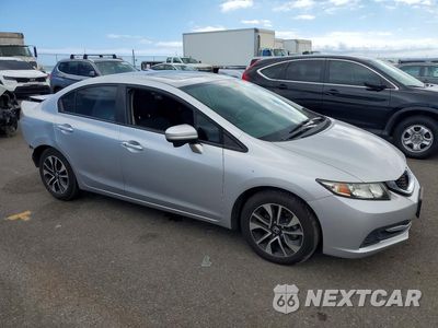 Czwarte zdjęcie samochodu z boku: 2014 HONDA CIVIC EX VIN:19XFB2F88EE067540 - miniatura