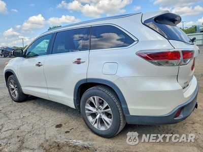 Drugie zdjęcie samochodu z przodu: 2015 TOYOTA HIGHLANDER XLE VIN:5TDKKRFH7FS043275 - miniatura