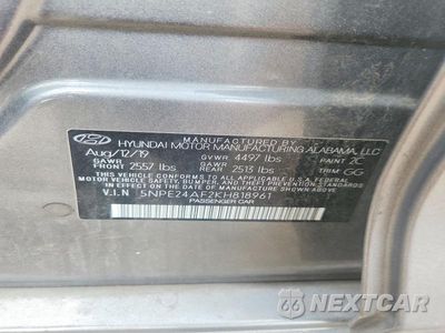 Zdjęcie 12 z 12 samochodu: 2019 HYUNDAI SONATA SE VIN:5NPE24AF2KH818961 - miniatura