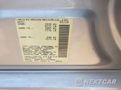 Zdjęcie 12 z 12 samochodu: 2014 NISSAN ALTIMA 2.5 S VIN:1N4AL3AP1EC321629 - miniatura
