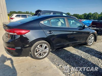 Trzecie zdjęcie samochodu z tyłu: 2017 HYUNDAI ELANTRA LIMITED VIN:KMHD84LFXHU303451 - miniatura