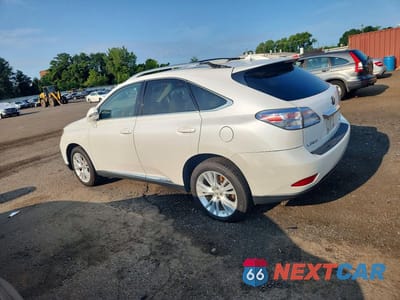 Drugie zdjęcie samochodu z przodu: 2010 LEXUS RX 450H VIN:JTJBC1BA3A2412797 - miniatura