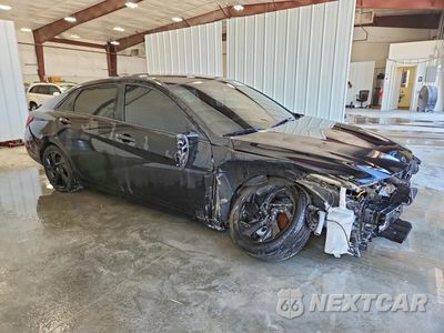 Czwarte zdjęcie samochodu z boku: 2026 HYUNDAI ELANTRA SEL SPORT VIN:KMHLM4DG5TU163719 - miniatura