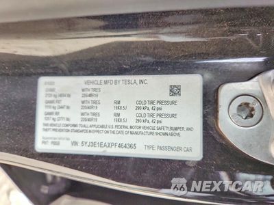 Zdjęcie 12 z 12 samochodu: 2023 TESLA MODEL 3 VIN:5YJ3E1EAXPF464365 - miniatura