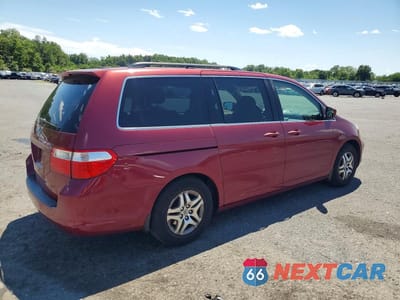 Trzecie zdjęcie samochodu z tyłu: 2006 HONDA ODYSSEY EX VIN:5FNRL38486B113082 - miniatura