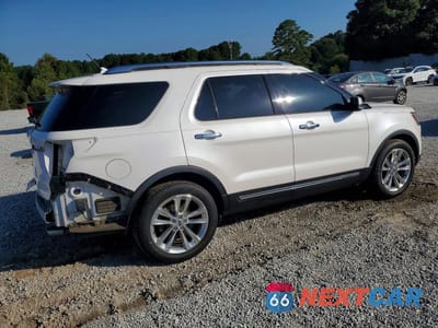 Trzecie zdjęcie samochodu z tyłu: 2018 FORD EXPLORER LIMITED VIN:1FM5K7F81JGB51570 - miniatura