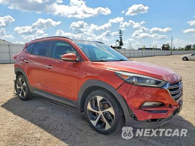 Czwarte zdjęcie samochodu z boku: 2016 HYUNDAI TUCSON LIMITED VIN:KM8J33A24GU124719 - miniatura