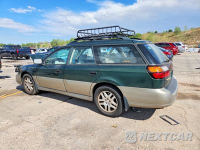 Drugie zdjęcie samochodu z przodu: 2002 SUBARU LEGACY OUTBACK VIN:4S3BH665927652150 - miniatura