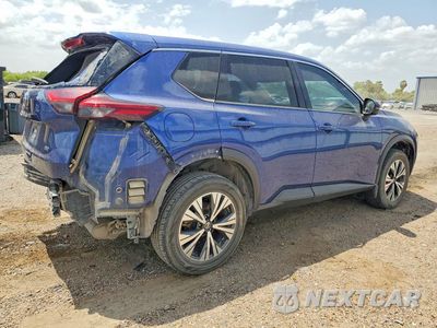 Trzecie zdjęcie samochodu z tyłu: 2021 NISSAN ROGUE SV VIN:JN8AT3BA8MW010401 - miniatura