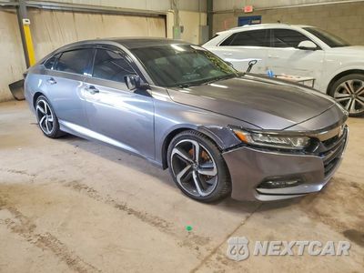 Czwarte zdjęcie samochodu z boku: 2020 HONDA ACCORD SPORT VIN:1HGCV2F39LA020968 - miniatura