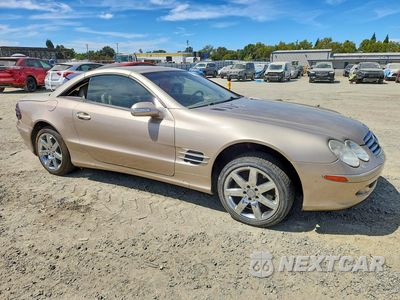 Czwarte zdjęcie samochodu z boku: 2003 MERCEDES-BENZ SL 500R VIN:WDBSK75F33F045877 - miniatura