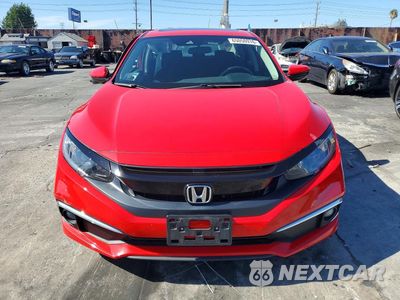 Piąte zdjęcie samochodu w środku: 2020 HONDA CIVIC EX VIN:2HGFC1F32LH680056 - miniatura