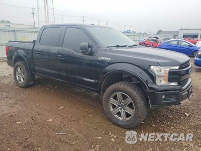 Czwarte zdjęcie samochodu z boku: 2018 FORD F150 SUPERCREW VIN:1FTFW1E16JFD89905 - miniatura