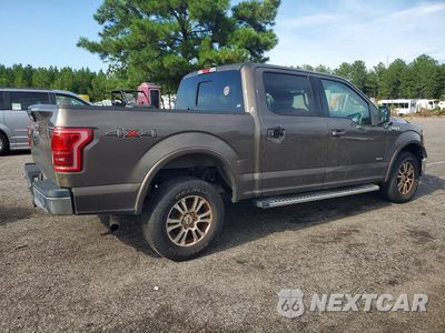 Trzecie zdjęcie samochodu z tyłu: 2015 FORD F150 SUPERCREW VIN:1FTEW1EPXFFB55791 - miniatura