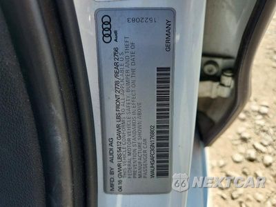 Zdjęcie 12 z 12 samochodu: 2016 AUDI A6 PRESTIGE VIN:WAUHGAFC3GN176802 - miniatura