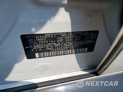Zdjęcie 12 z 12 samochodu: 2022 HYUNDAI SONATA SEL VIN:KMHL14JA7NA234836 - miniatura