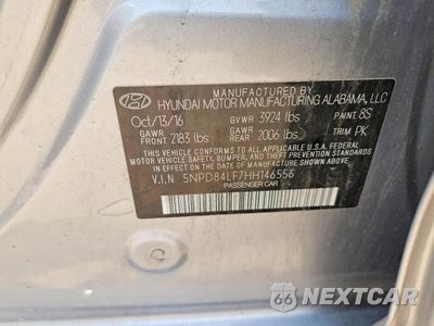 Zdjęcie 13 z 13 samochodu: 2017 HYUNDAI ELANTRA SE VIN:5NPD84LF7HH146556 - miniatura