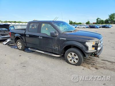 Czwarte zdjęcie samochodu z boku: 2017 FORD F150 SUPERCREW VIN:1FTEW1CG4HKD00594 - miniatura