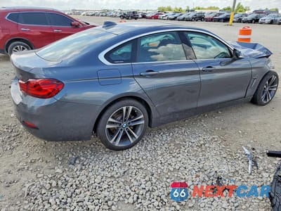 Trzecie zdjęcie samochodu z tyłu: 2020 BMW 430I GRAN COUPE VIN:WBA4J1C03LCE16210 - miniatura