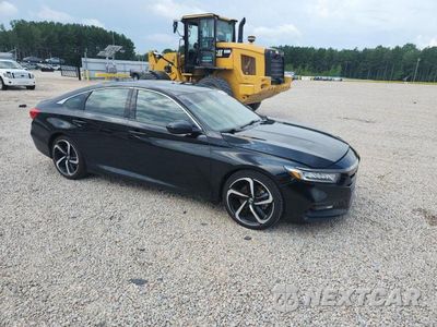 Czwarte zdjęcie samochodu z boku: 2019 HONDA ACCORD SPORT VIN:1HGCV2F35KA030573 - miniatura