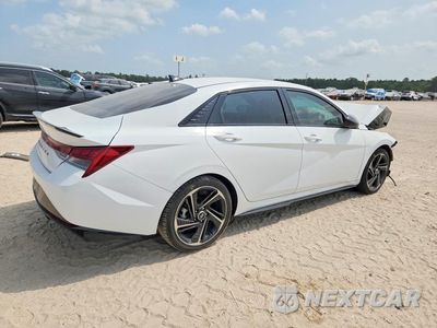 Trzecie zdjęcie samochodu z tyłu: 2023 HYUNDAI ELANTRA N LINE VIN:KMHLR4AF4PU422672 - miniatura