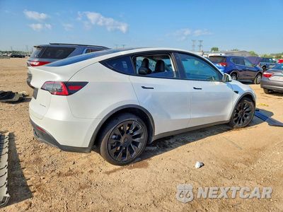 Trzecie zdjęcie samochodu z tyłu: 2022 TESLA MODEL Y VIN:7SAYGDEE4NA018570 - miniatura