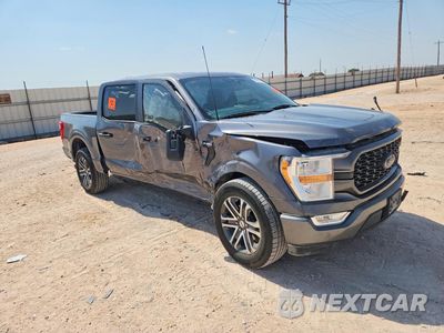 Czwarte zdjęcie samochodu z boku: 2022 FORD F150 SUPERCREW VIN:1FTEW1CP3NFA68316 - miniatura