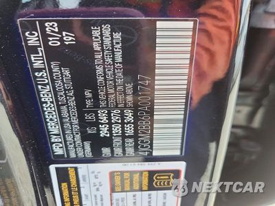 Zdjęcie 12 z 12 samochodu: 2023 MERCEDES-BENZ EQE SUV 350+ VIN:4JGGM2BB6PA001747 - miniatura