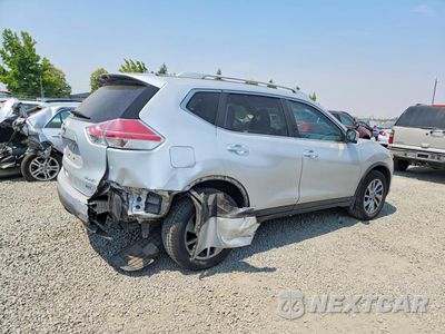 Trzecie zdjęcie samochodu z tyłu: 2014 NISSAN ROGUE SL VIN:5N1AT2MVXEC766767 - miniatura