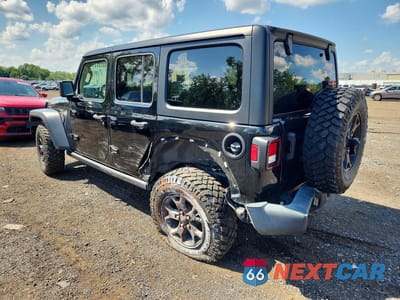 Drugie zdjęcie samochodu z przodu: 2022 JEEP WRANGLER UNLIMITED SPORT VIN:1C4HJXDG3NW139284 - miniatura