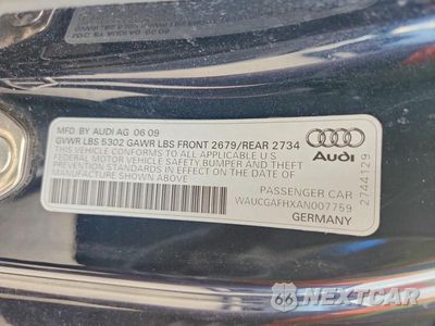 Zdjęcie 12 z 12 samochodu: 2010 AUDI S5 PREMIUM PLUS VIN:WAUCGAFHXAN007759 - miniatura