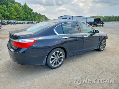 Trzecie zdjęcie samochodu z tyłu: 2014 HONDA ACCORD SPORT VIN:1HGCR2F54EA000572 - miniatura