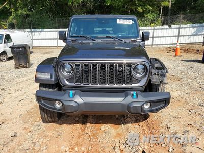 Piąte zdjęcie samochodu w środku: 2024 JEEP WRANGLER 4XE VIN:1C4RJXN62RW231468 - miniatura
