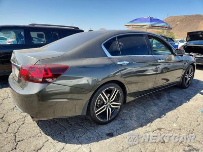 Trzecie zdjęcie samochodu z tyłu: 2013 HONDA ACCORD EXL VIN:1HGCR2F80DA105442 - miniatura