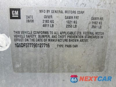 Zdjęcie 12 z 12 samochodu: 2009 CADILLAC CTS VIN:1G6DF577790127716 - miniatura