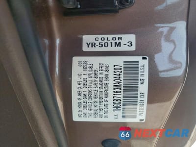 Zdjęcie 12 z 12 samochodu: 1991 HONDA ACCORD EX VIN:1HGCB7163MA044207 - miniatura