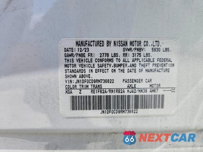 Zdjęcie 14 z 14 samochodu: 2024 NISSAN ARIYA PLATINUM + VIN:JN1DF0CD9RM736622 - miniatura